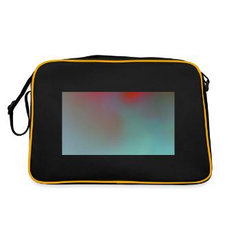 Mystery 147 - Retro Tasche - Schwarz/Gold - Hinten