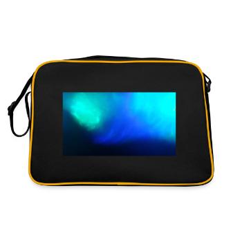 Neon Blue 43 - Retro Bag - black/gold - Back