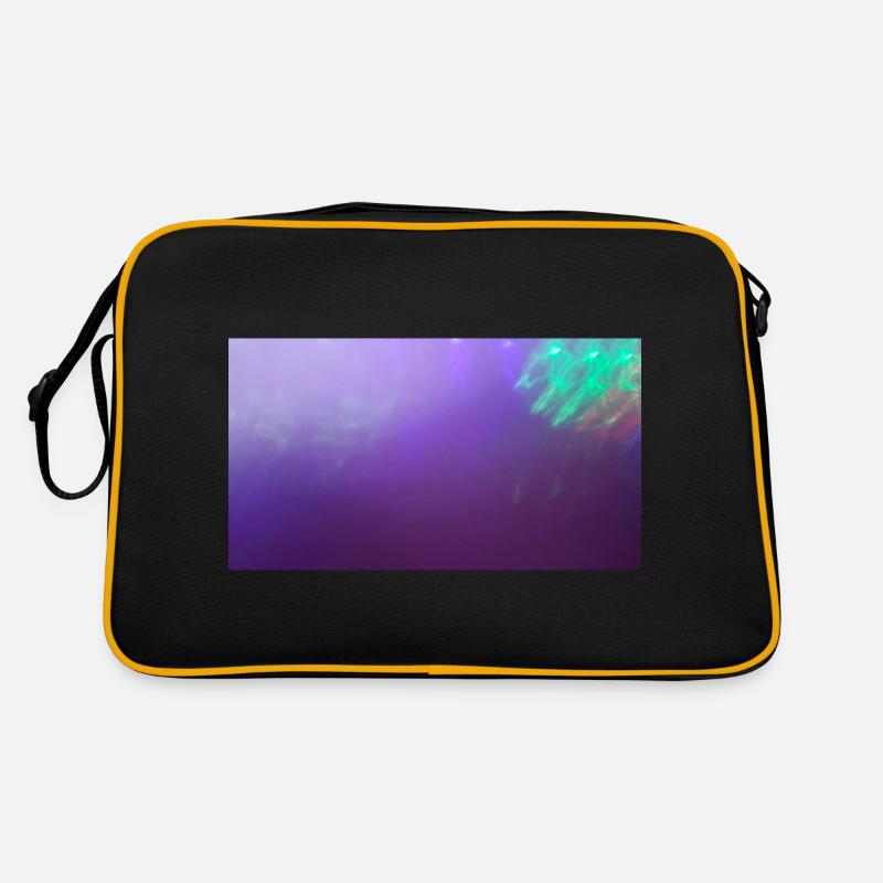 Neonball 351 - Retro Tasche - Schwarz/Gold