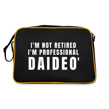 Daideo. Cadeau Daideo - Sac Retro - noir/or - Dos