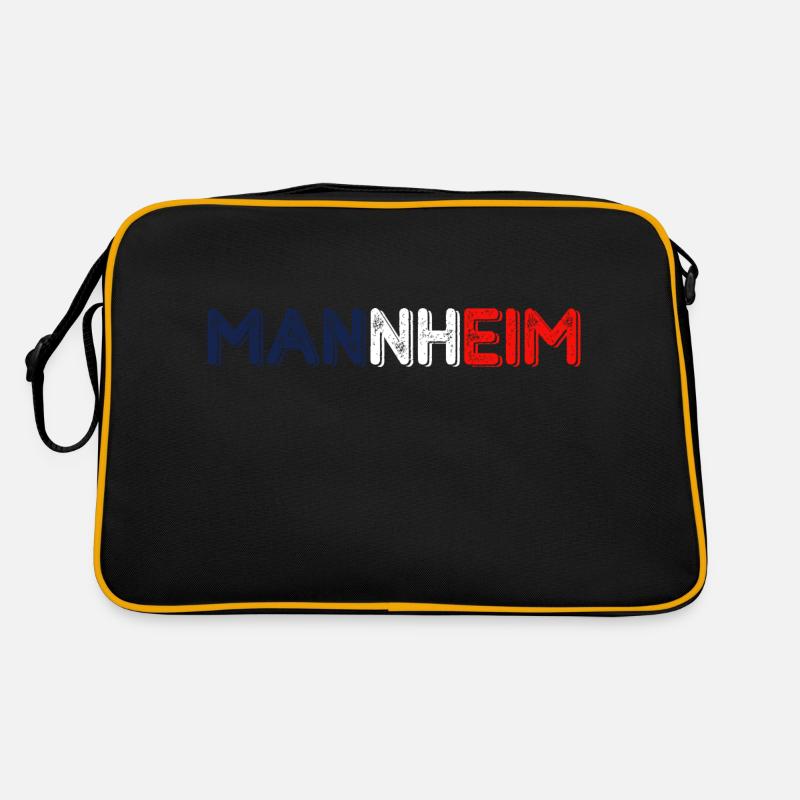 Mannheim Monnem Mannheimat Retro Tasche