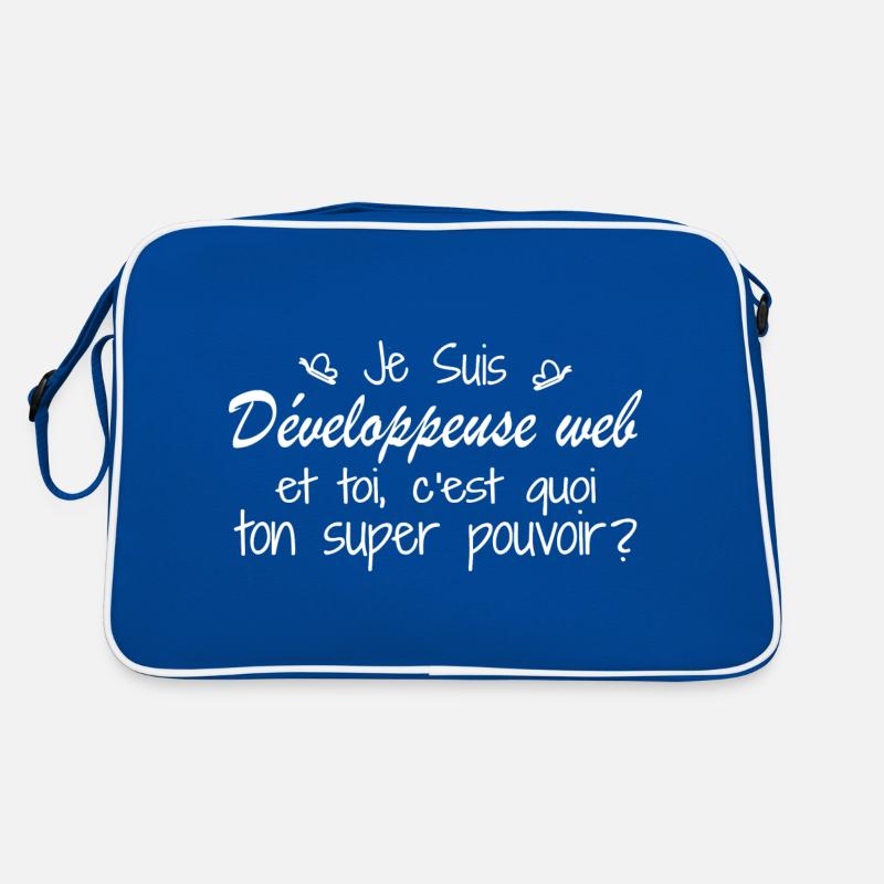 I am a Web Developer. What is your power? Retro Bag