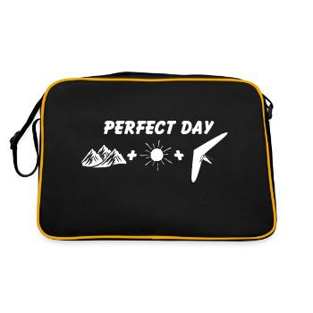 Perfect Day - Hang glider - Retro Bag - black/gold - Back