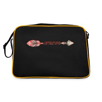 Tatouage tatouage tribal tatouages guerrier art - Sac Retro - noir/or - Dos
