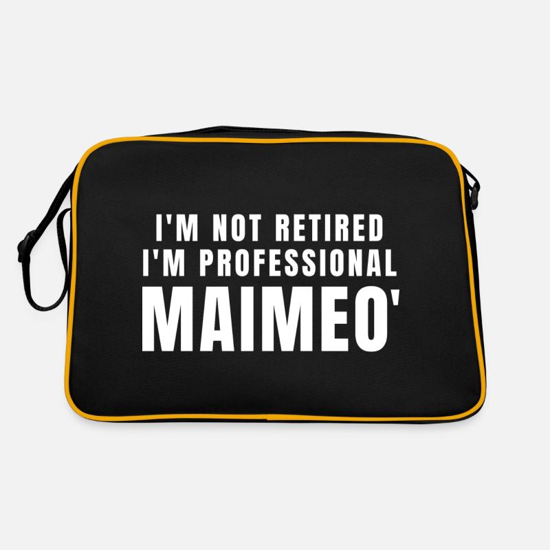Maimeo, Maimeo gift - Retro Bag - black/gold