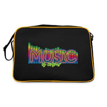 Musique Musique - Sac Retro - noir/or - Dos