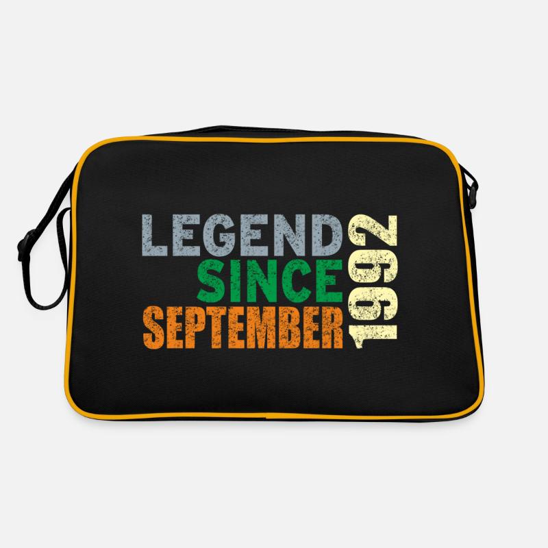 Geburtstag Legend since September 1992 born Retro Tasche