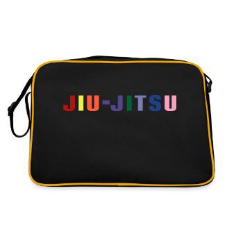 Jiu-Jitsu Pride brésilien BJJ - Sac Retro - noir/or - Dos