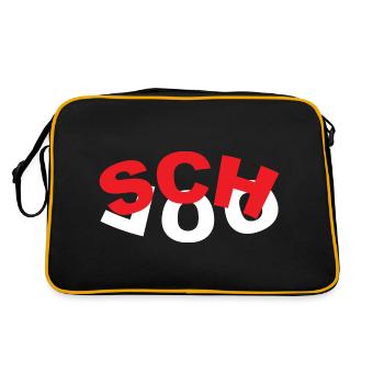 School Minimalism - Retro Bag - black/gold - Back