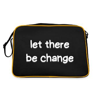 Qu’il y ait du changement - Sac Retro - noir/or - Dos