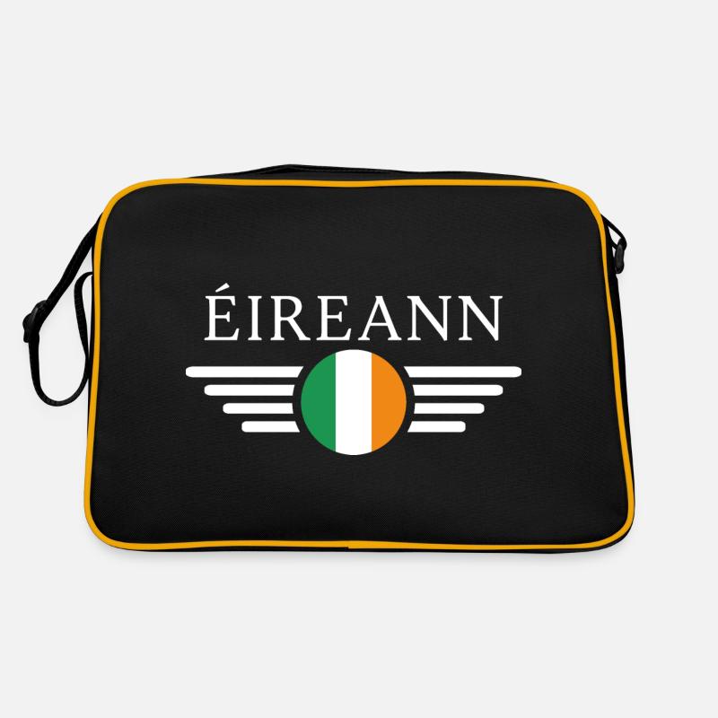 Irlande - Sac Retro - noir/or