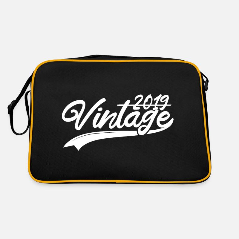Vintage 2019 Geburtstagsgeschenk 2019 Retro Tasche