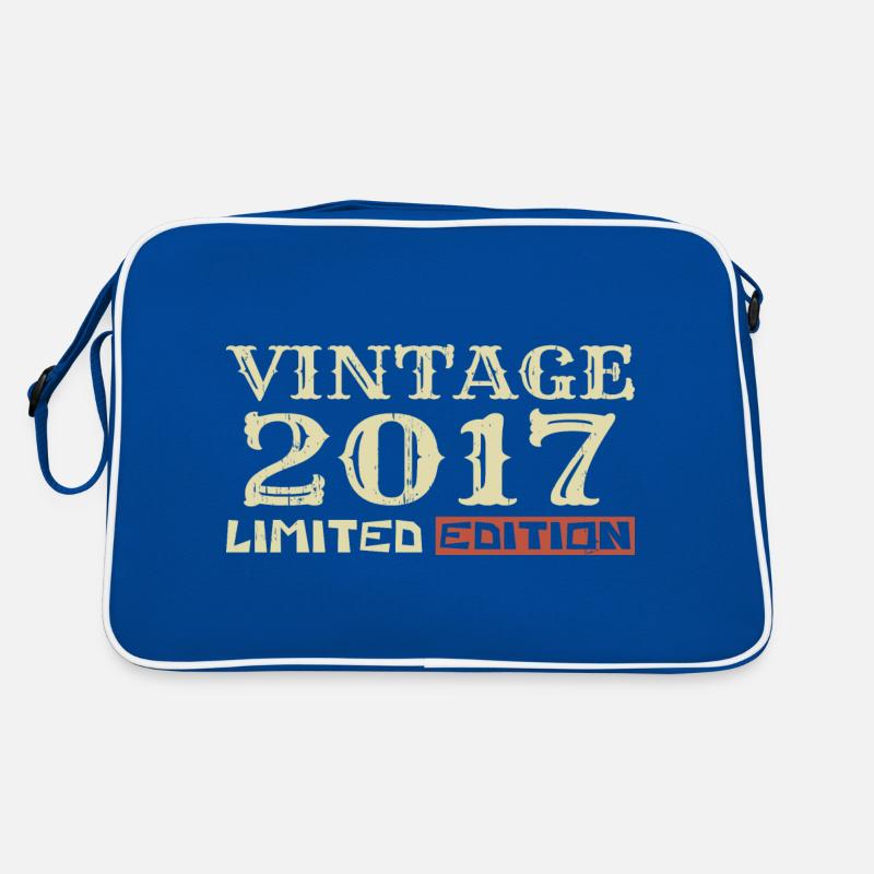 2017 Vintage: 7th Anniversary Unique Retro Gift Retro Bag