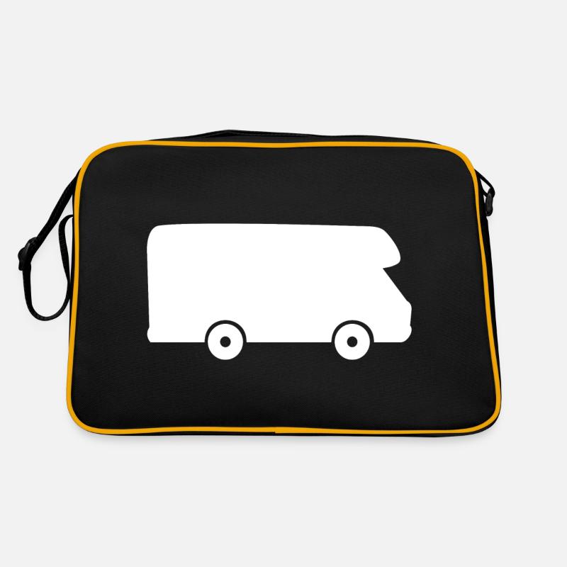 Wohnmobil Urlaub Aufkleber Sticker Camper Reise Retro Tasche