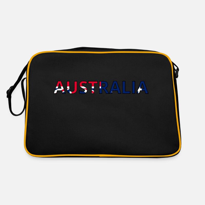 Drapeau Australia Sac Retro