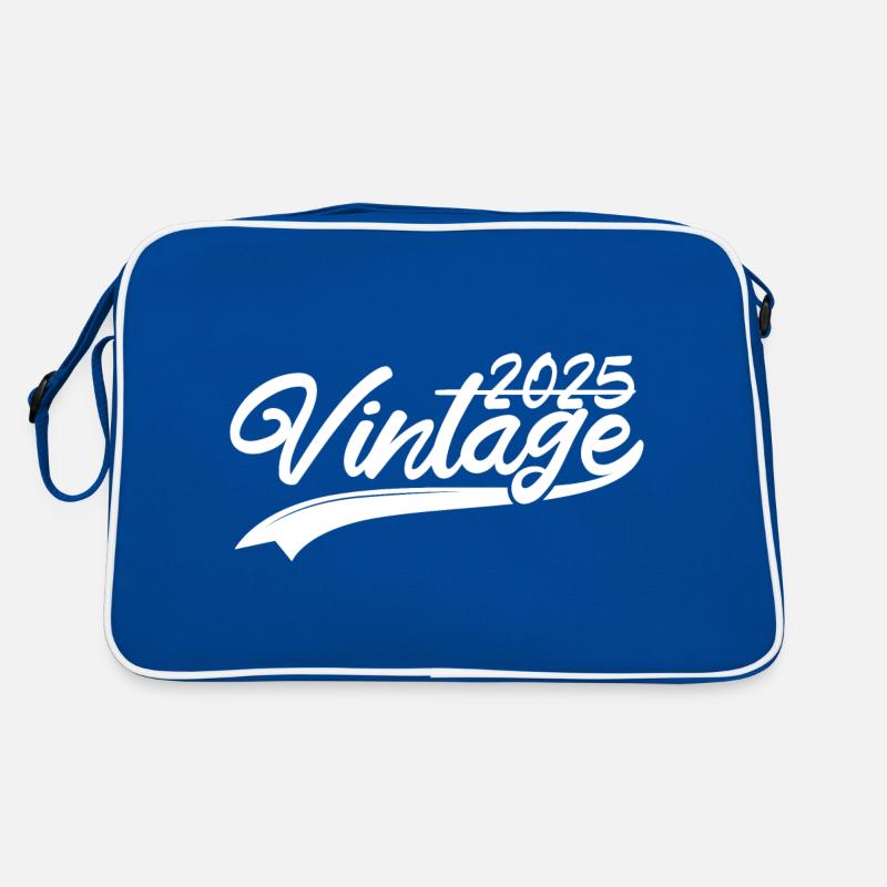 Vintage 2025 Birthday Gift 2025 Retro Bag