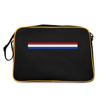 Pays-Bas - Retro Bag - black/gold - Back