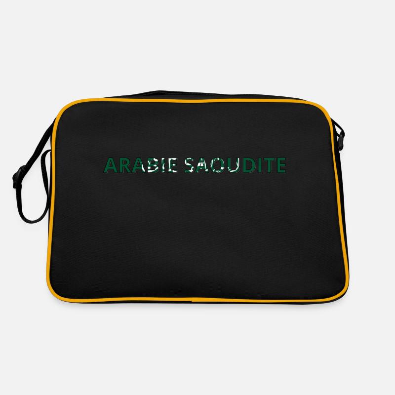 Drapeau Arabie saoudite Sac Retro