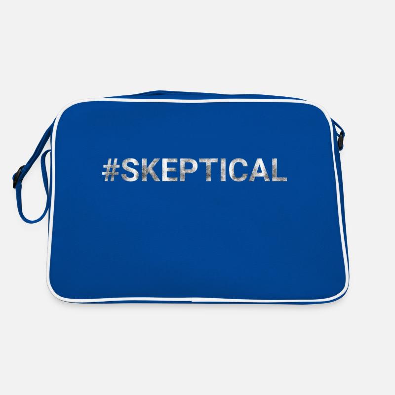 Skeptical hashtag Retro Bag