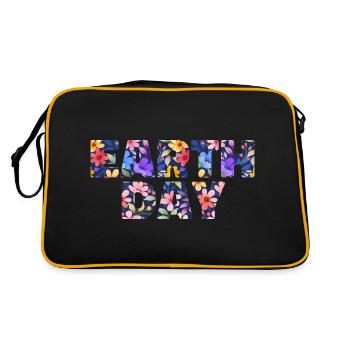 Jour de la Terre - Sac Retro - noir/or - Dos