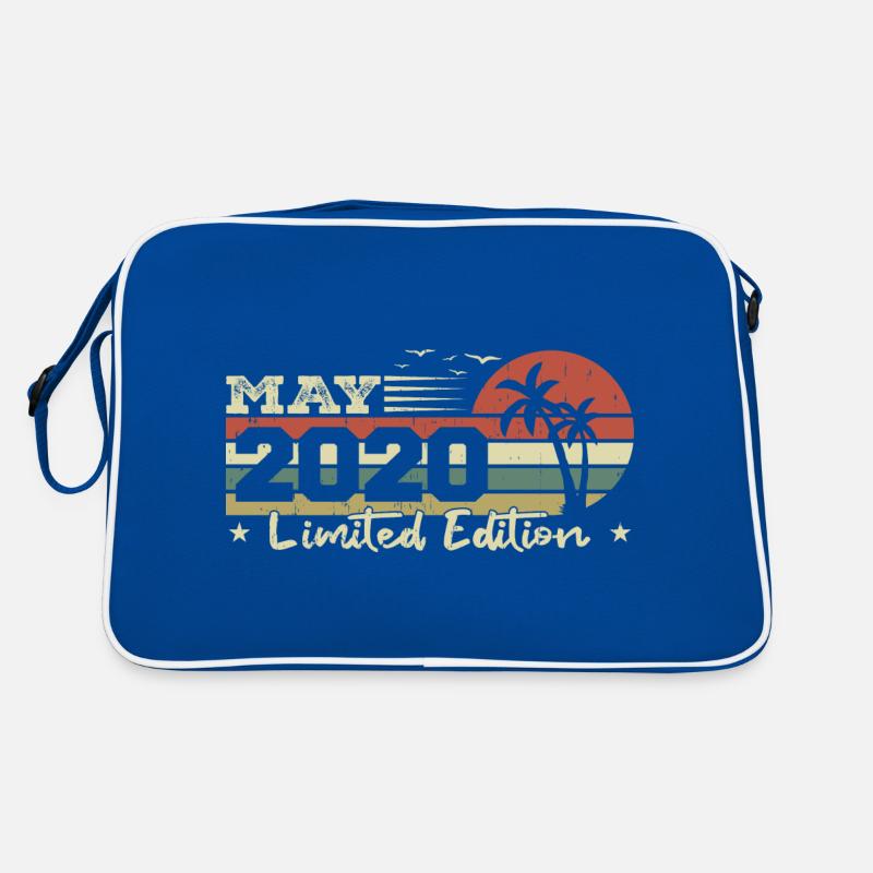 millésime de mai 4e anniversaire né 2020 vibe Sac Retro