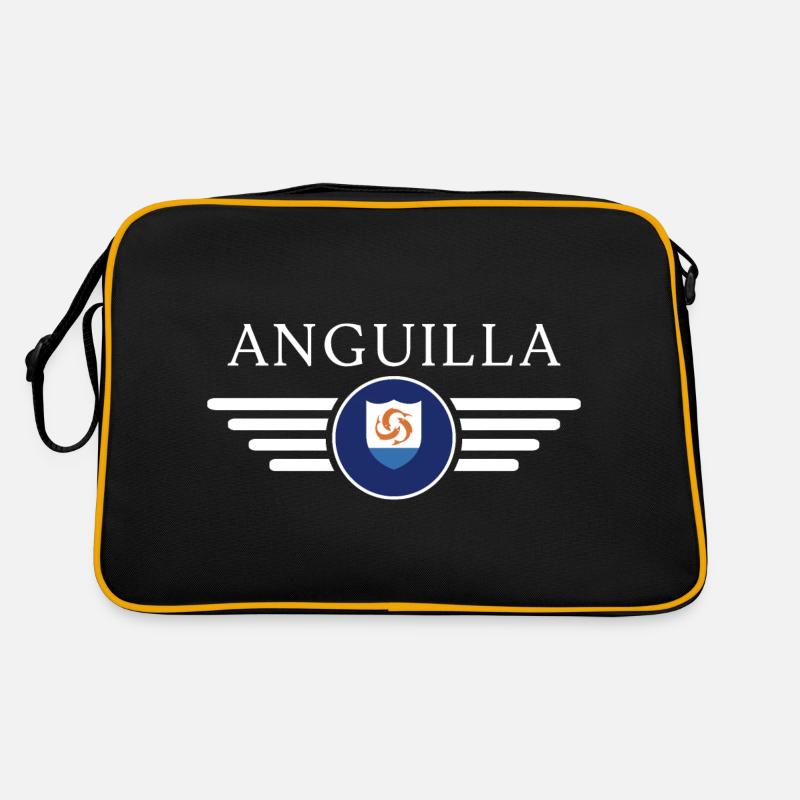 J’aime Anguilla, T-shirt design de style élégance Sac Retro