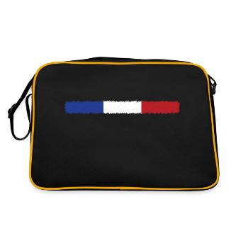 France - Sac Retro - noir/or - Dos