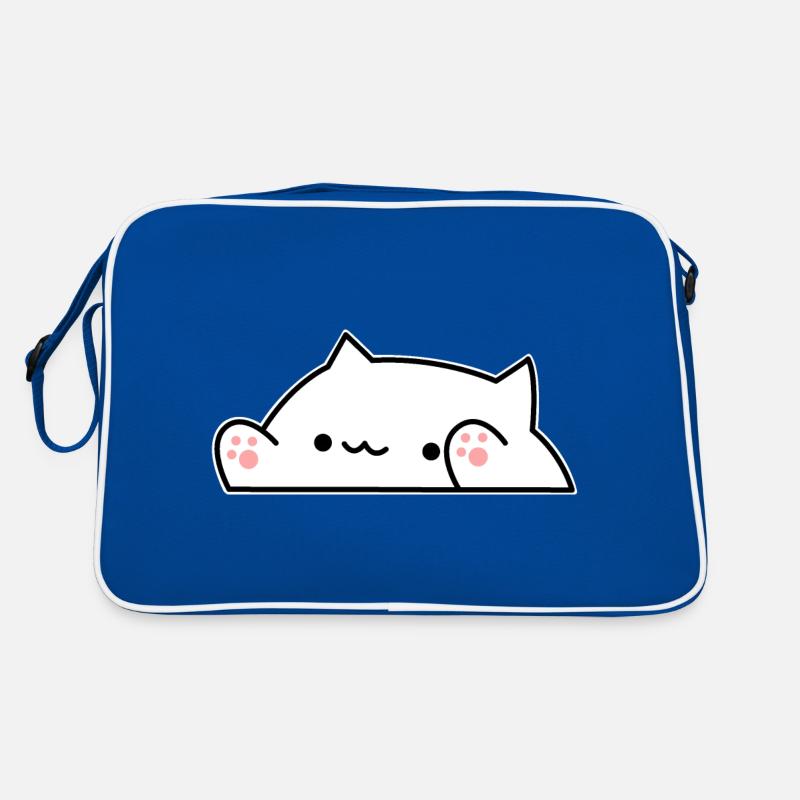 Drôle de chat | Ami chat, joue Sac Retro