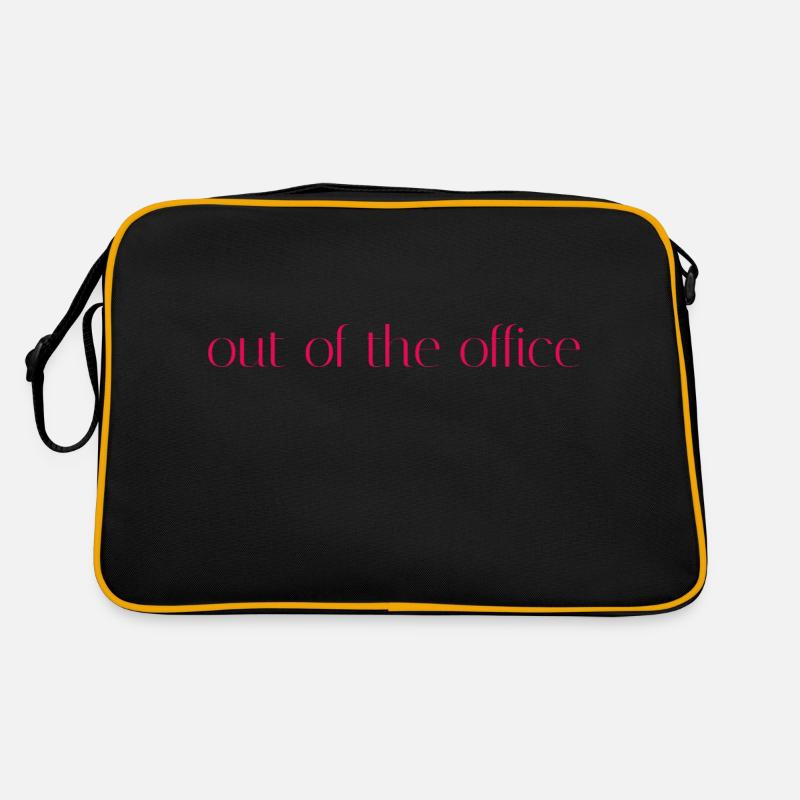 out of the office 3 Retro Tasche
