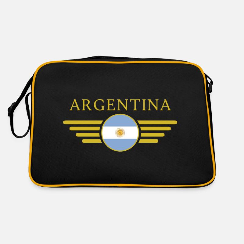 J’aime l’Argentine, T-shirt design de style élégance Sac Retro