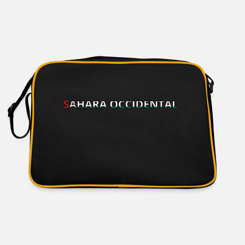 Drapeau Sahara Occidental Sac Retro