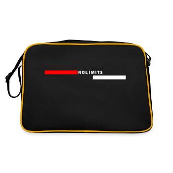 No limits - Sac Retro - noir/or - Dos