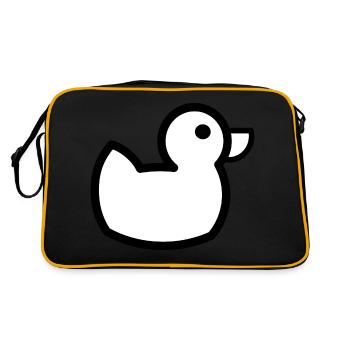duck101 - Retro Bag - black/gold - Back