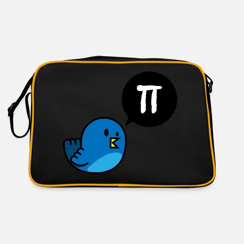 Tweet - Retro Tasche - Schwarz/Gold
