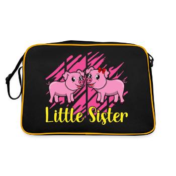 LITTLE SISTER PIC by The Manzanita's - Retro Bag - black/gold - Back