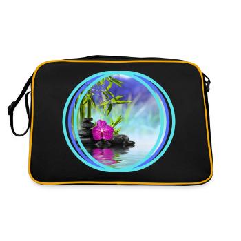 Impression zen - Sac Retro - noir/or - Dos