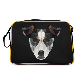 Russell Terrier - Sac Retro - noir/or - Dos