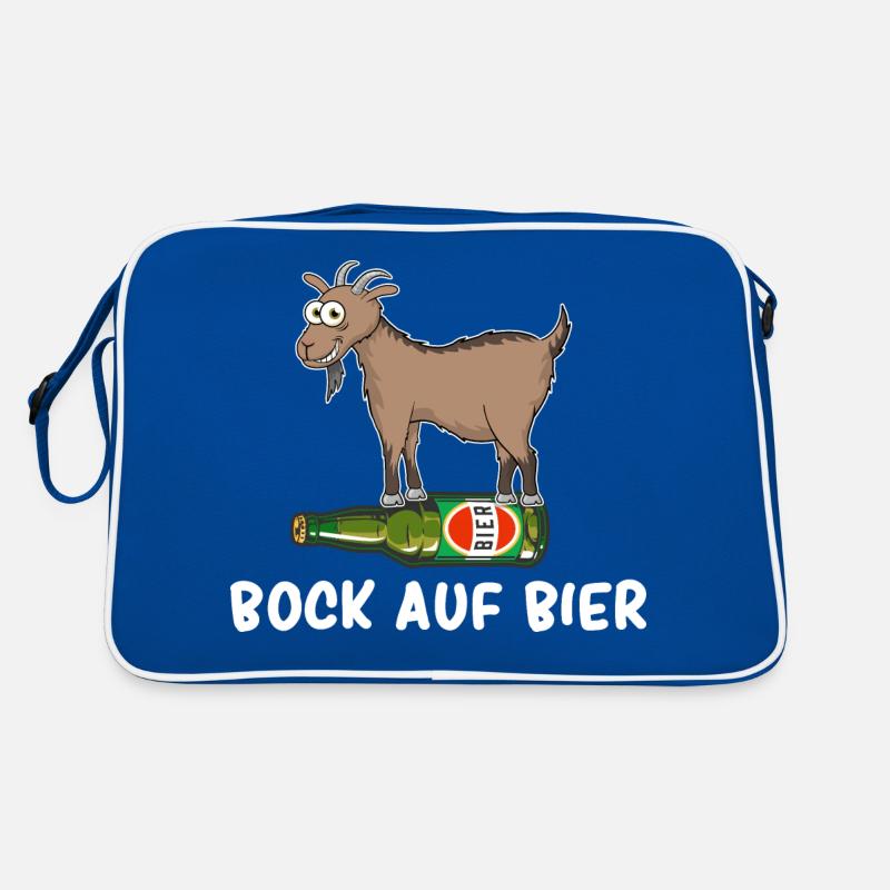 Bock auf Bier Retro Tasche