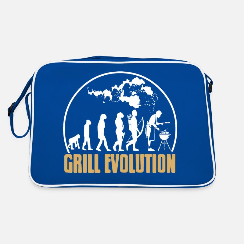 Grill Evolution Awesome Grilling T-Shirt Cadeau Sac Retro