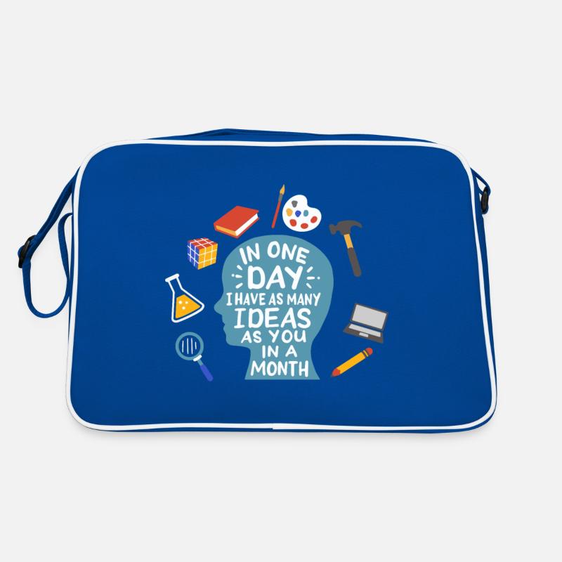 ADHS-Bewusstsein Retro Tasche