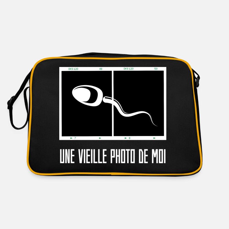 Ein altes Bild von mir Retro Tasche