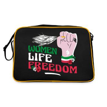 Cute Iranian Women - Women Life Freedom - Sac Retro - noir/or - Dos
