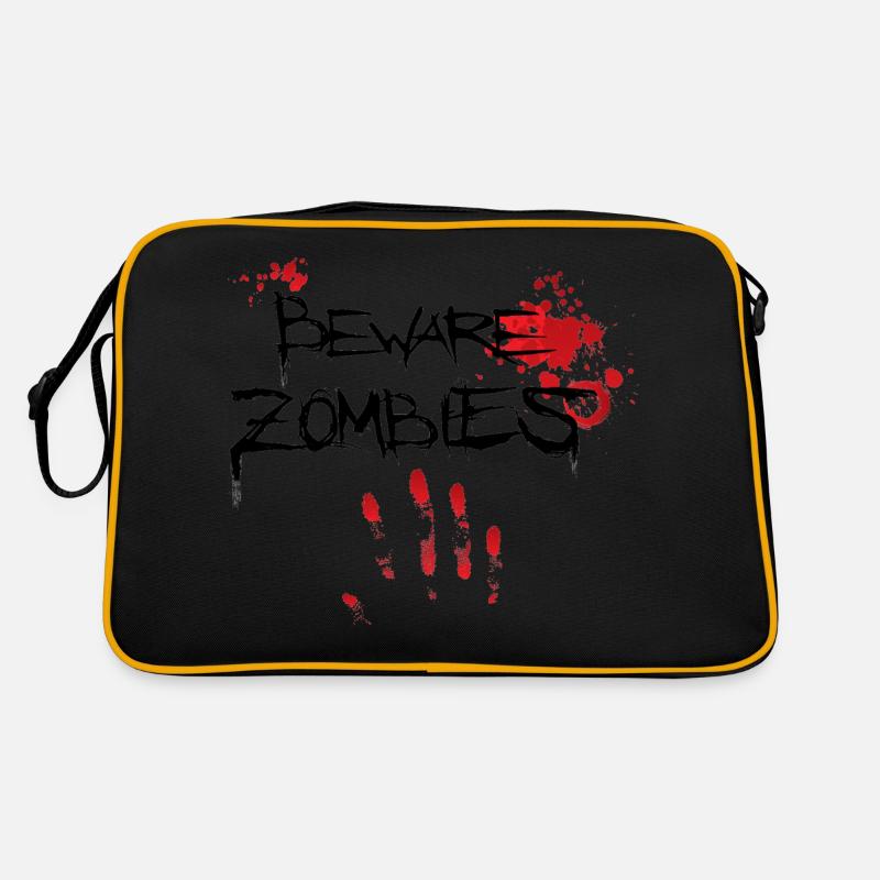 Beware Zombies Retro Bag