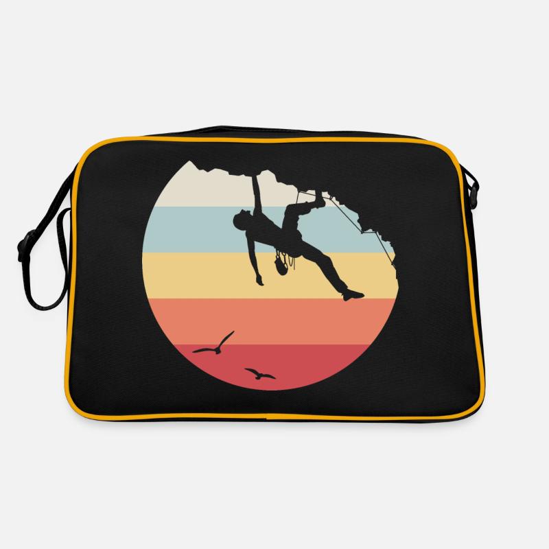 Climb - Retro Bag - black/gold