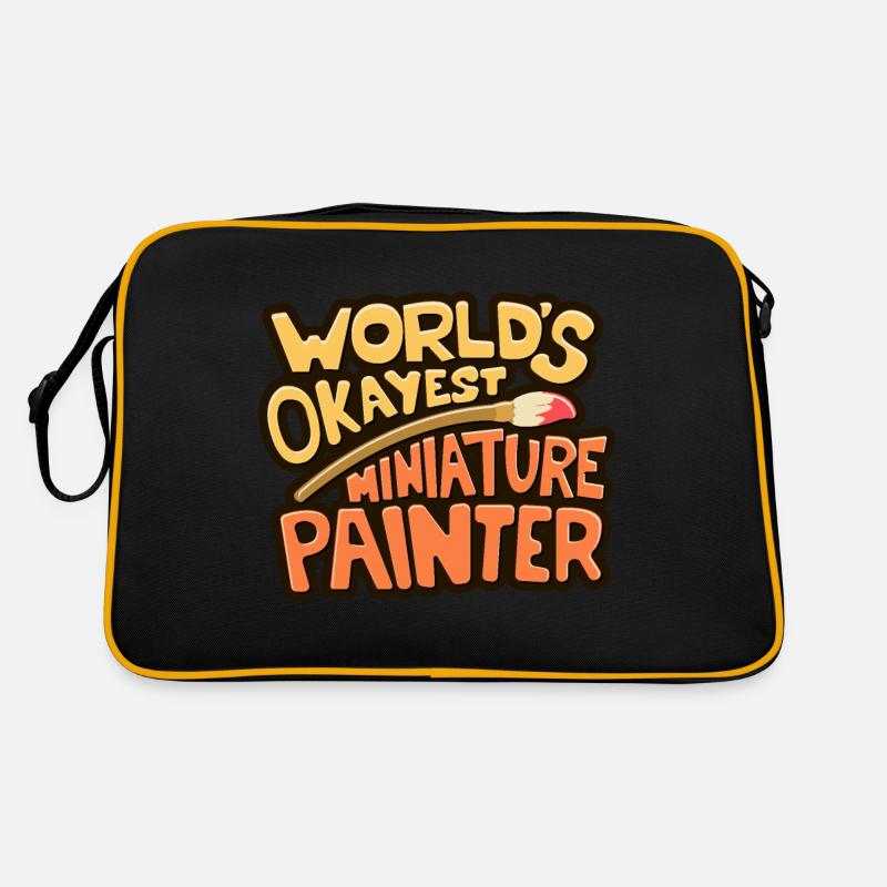 Funny Miniature Painter Meme Retro Bag
