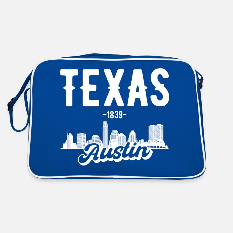 Austin Texas Skyline Gift Retro Bag