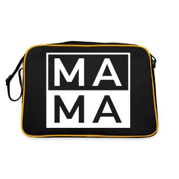 Mama - Retro Bag - black/gold - Back