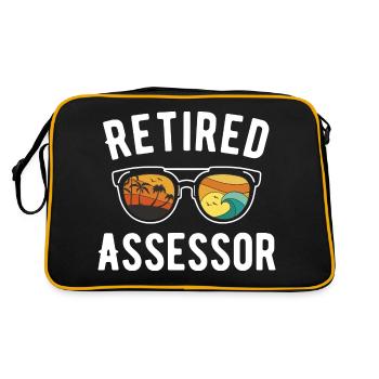Ambiance de plage retirée avec The Assessor - Sac Retro - noir/or - Dos