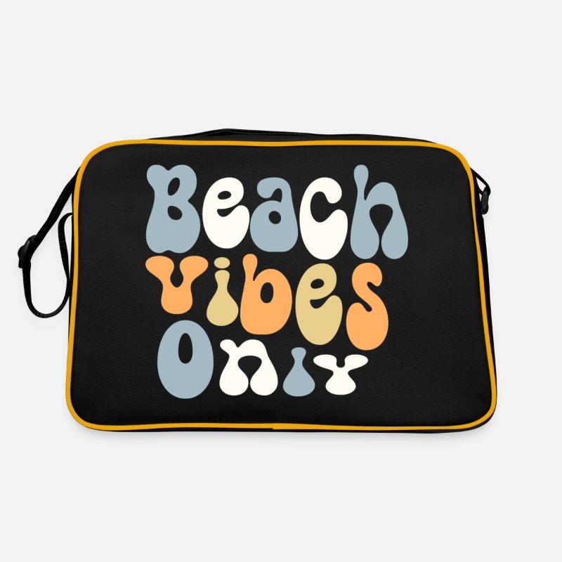 Beach vibes only Retro Bag