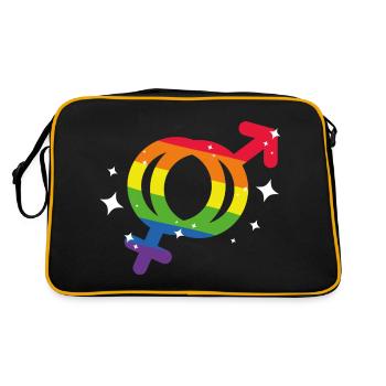 Bisexual - Retro Bag - black/gold - Back